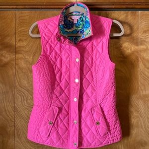 Lily Pulitzer pink vest